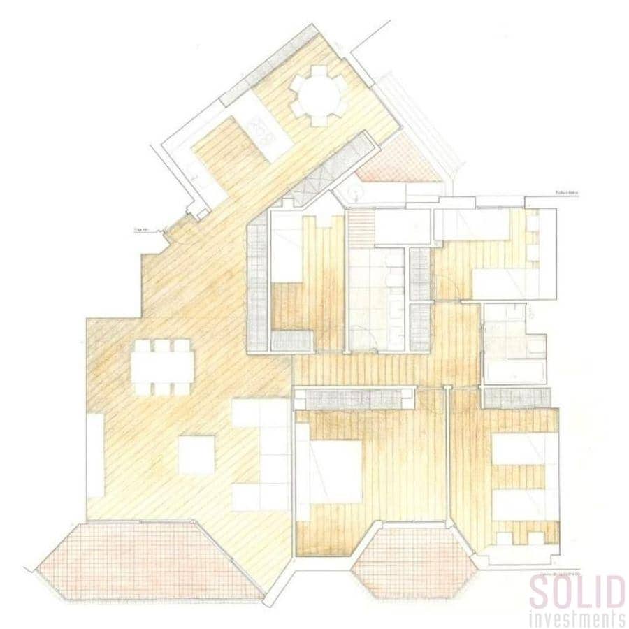 4 sovrum Lägenhet att hyra i Valencia stad - 4 500 € (Ref: 6565015)