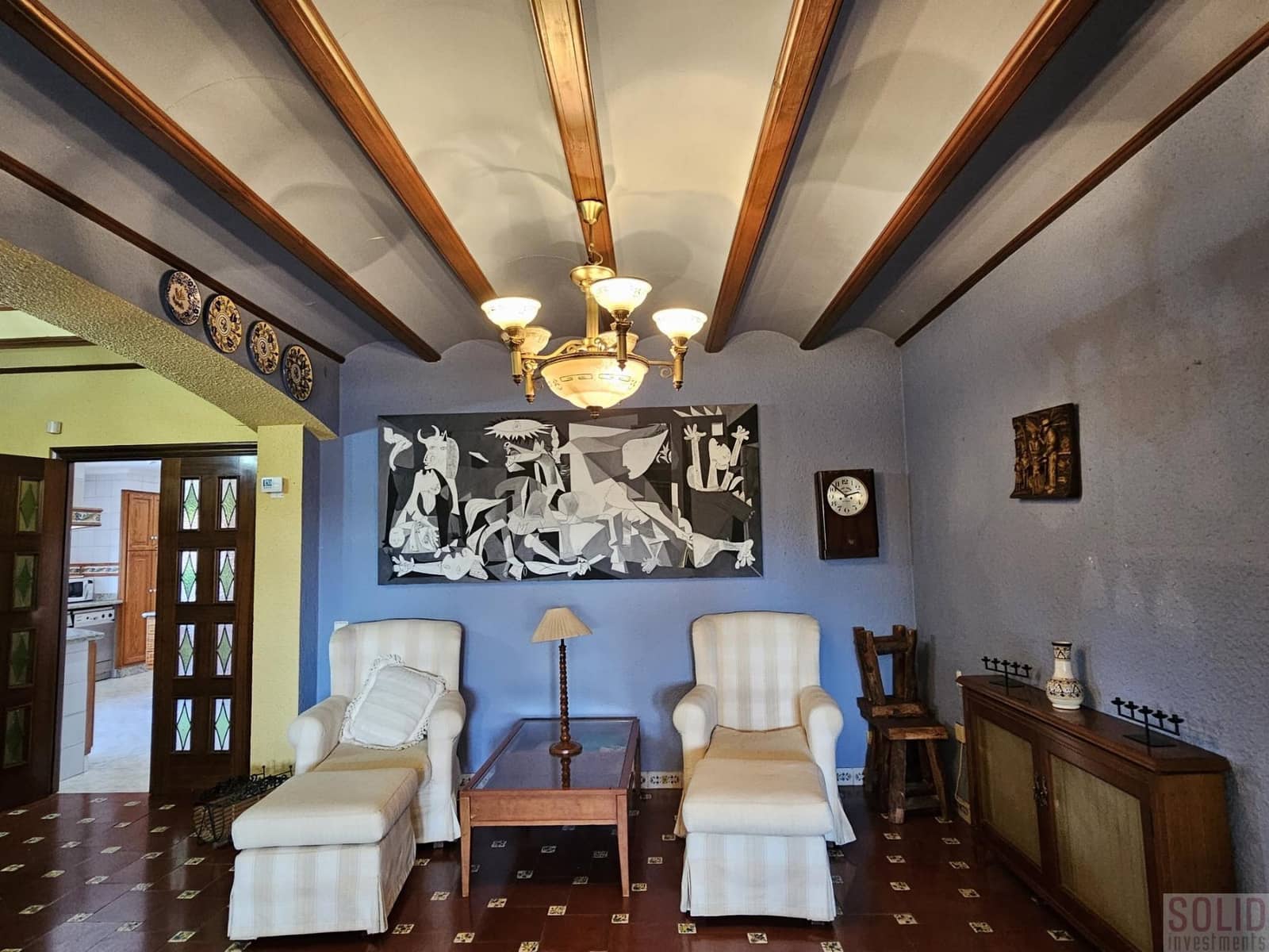 9 sypialnia Willa na sprzedaż w Vilamarxant / Villamarchante z basenem garażem - 560 000 € (Ref: 8183609)