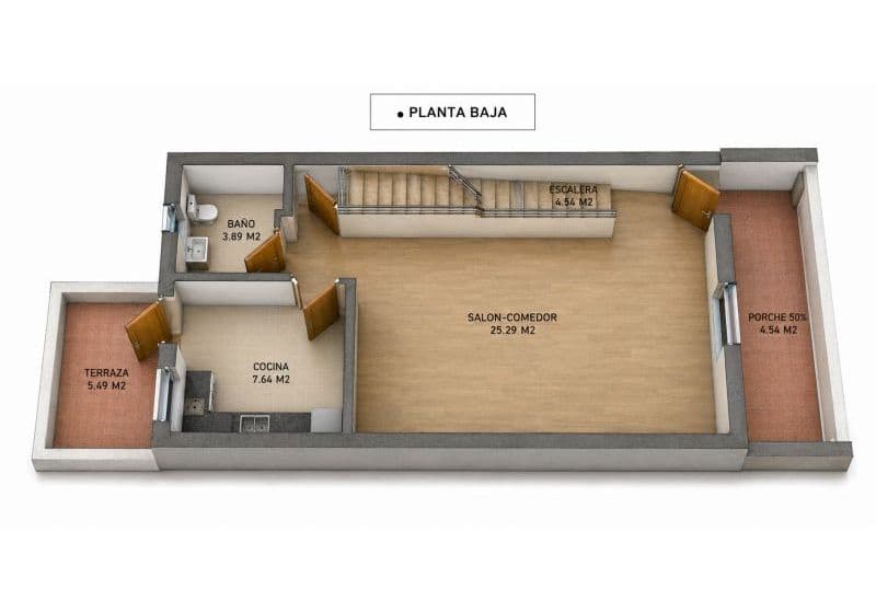 3 sypialnia Dom na sprzedaż w Punta Prima z basenem - 339 000 € (Ref: 10024833)
