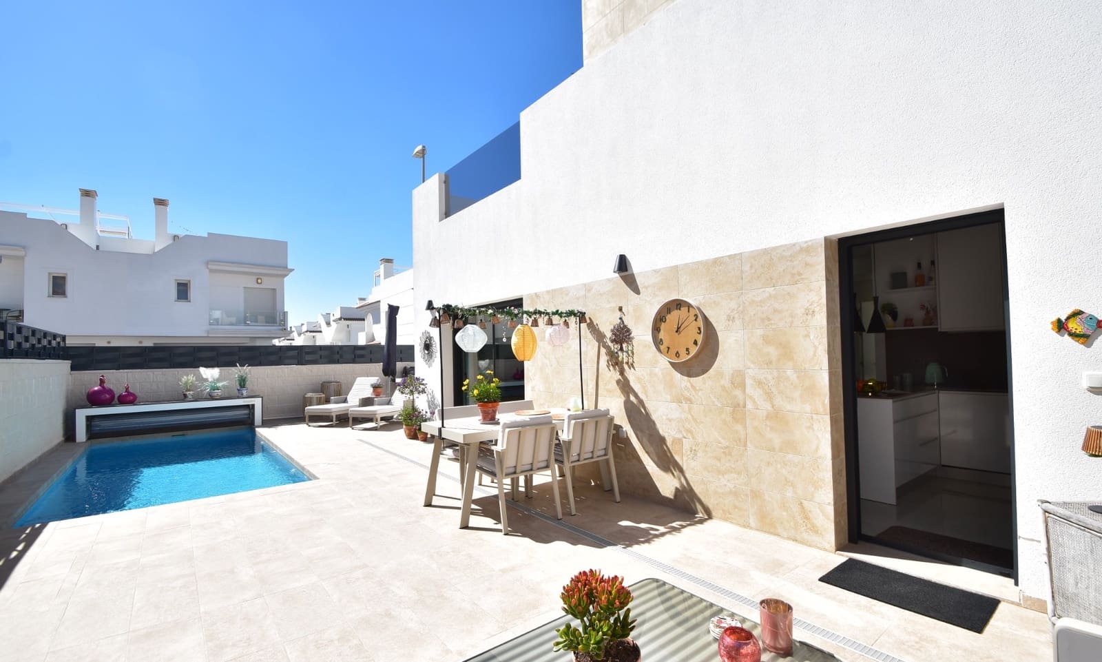 3 soverom Villa til salgs i Ciudad Quesada med svømmebasseng garasje - € 479 000 (Ref: 10100746)