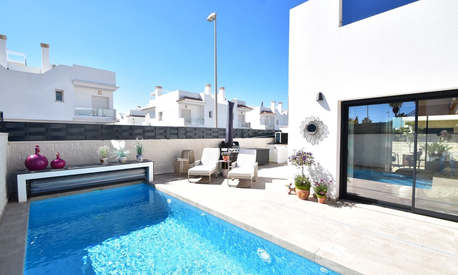 3 soverom Villa til salgs i Ciudad Quesada med svømmebasseng garasje - € 479 000 (Ref: 10100746)