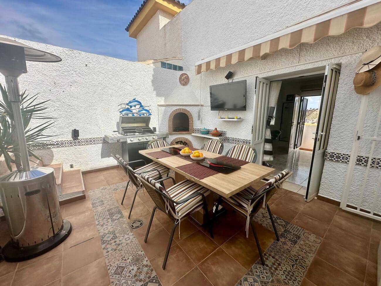 2 Zimmer Reihenhaus zu verkaufen in Ciudad Quesada mit Pool - 215.000 € (Ref: 10125027)