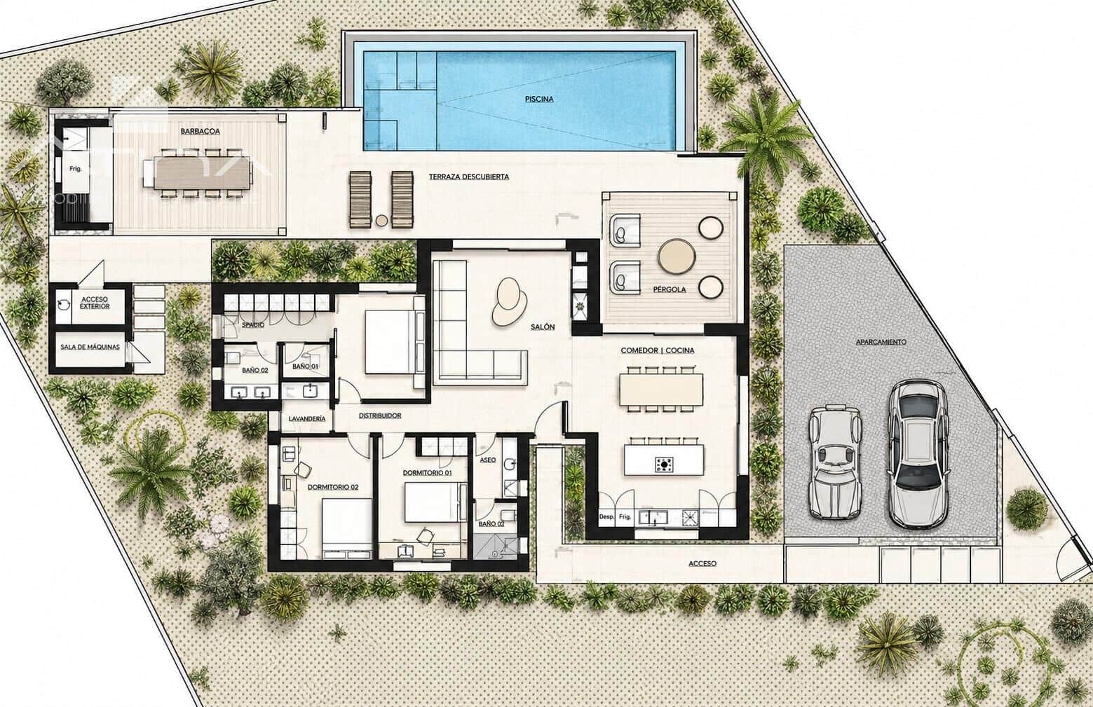3 soverom Villa til salgs i Denia med svømmebasseng - € 1 290 000 (Ref: 10139919)
