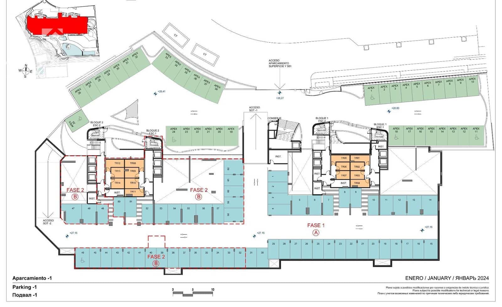 3 sovrum Lägenhet till salu i Benidorm med pool garage - 1 346 000 € (Ref: 10161741)