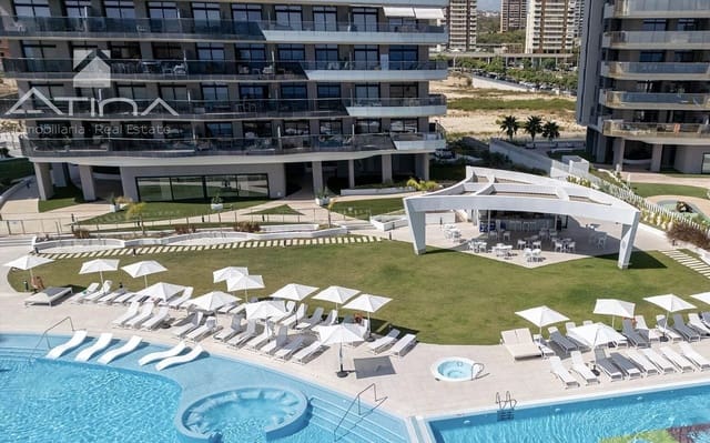 3 sovrum Lägenhet till salu i Playa Poniente, Benidorm med pool garage - 1 332 000 € (Ref: 10161743)