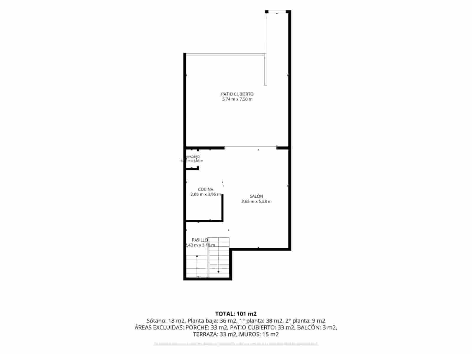 Adosado de 2 habitaciones en Dénia en venta con piscina garaje - 985.000 € (Ref: 10173869)