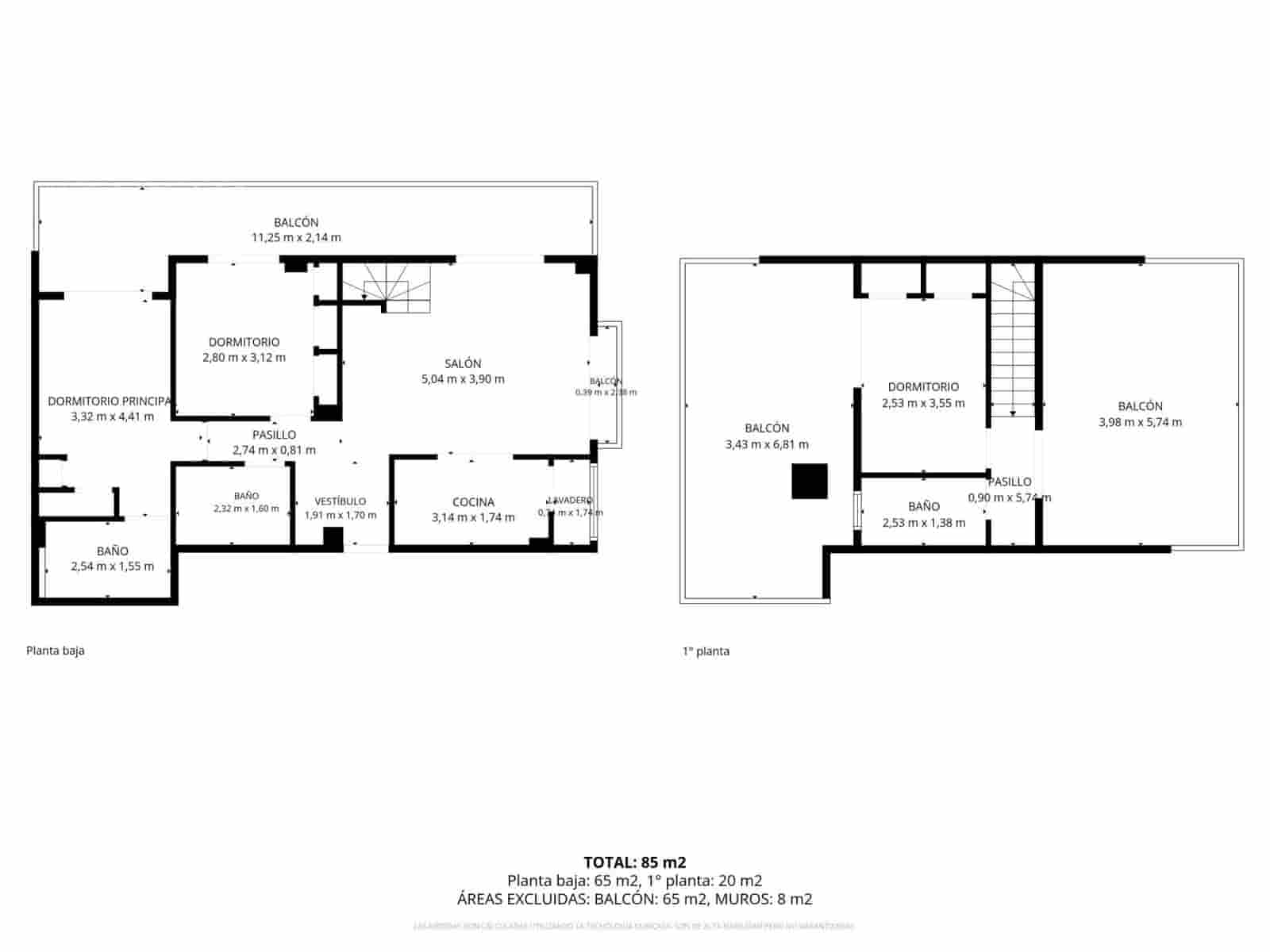 3 soverom Penthouse til salgs i Arenal med svømmebasseng garasje - € 775 000 (Ref: 10174699)