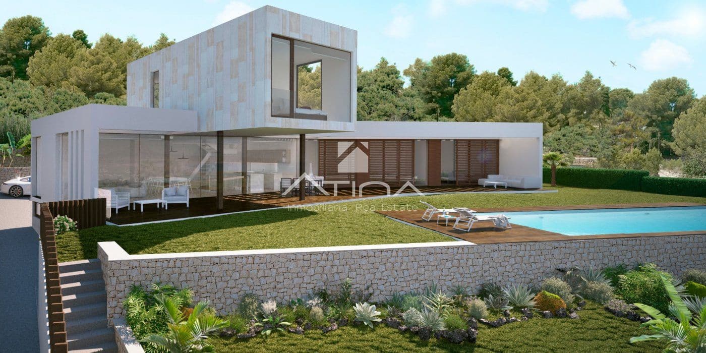 Chalet de 4 habitaciones en Javea / Xàbia en venta con piscina garaje - 1.525.000 € (Ref: 7791234)