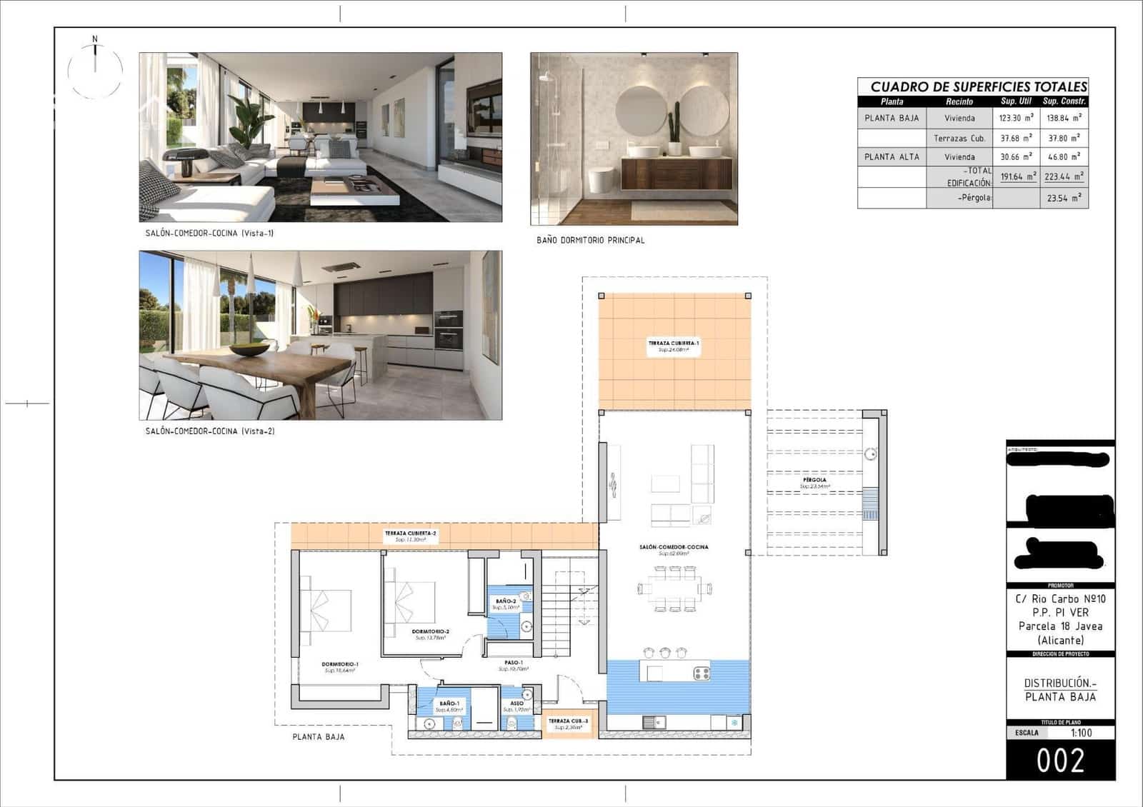3 slaapkamer Villa te koop in Javea / Xabia met zwembad garage - € 1.200.000 (Ref: 7873306)