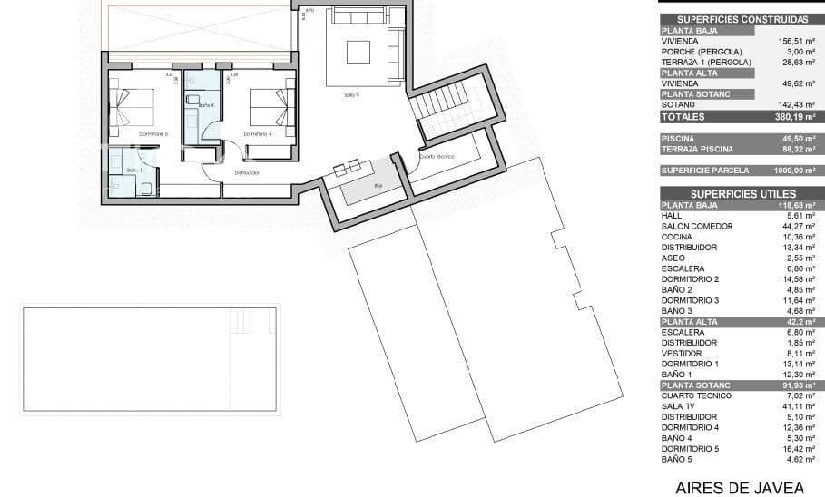 5 Zimmer Villa zu verkaufen in Adsubia mit Pool Garage - 1.900.000 € (Ref: 8423551)