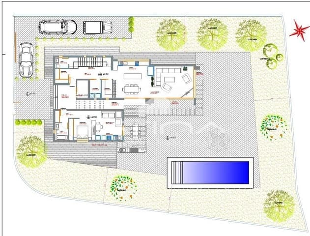5 sypialnia Willa na sprzedaż w Benitachell / Benitatxell z basenem garażem - 1 045 000 € (Ref: 8506019)