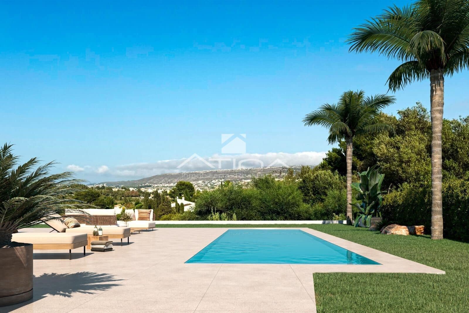 5 sypialnia Willa na sprzedaż w Benitachell / Benitatxell z basenem garażem - 1 045 000 € (Ref: 8506019)