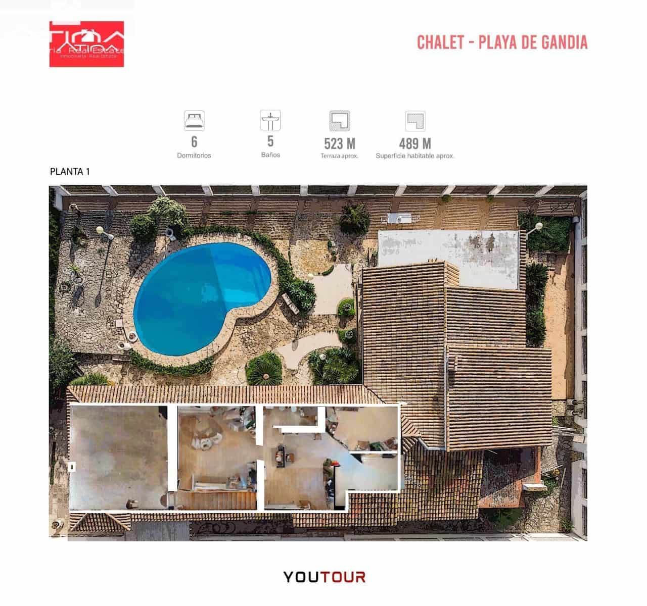 7 soveværelse Villa til salg i Gandia med swimmingpool garage - € 850.000 (Ref: 8682498)