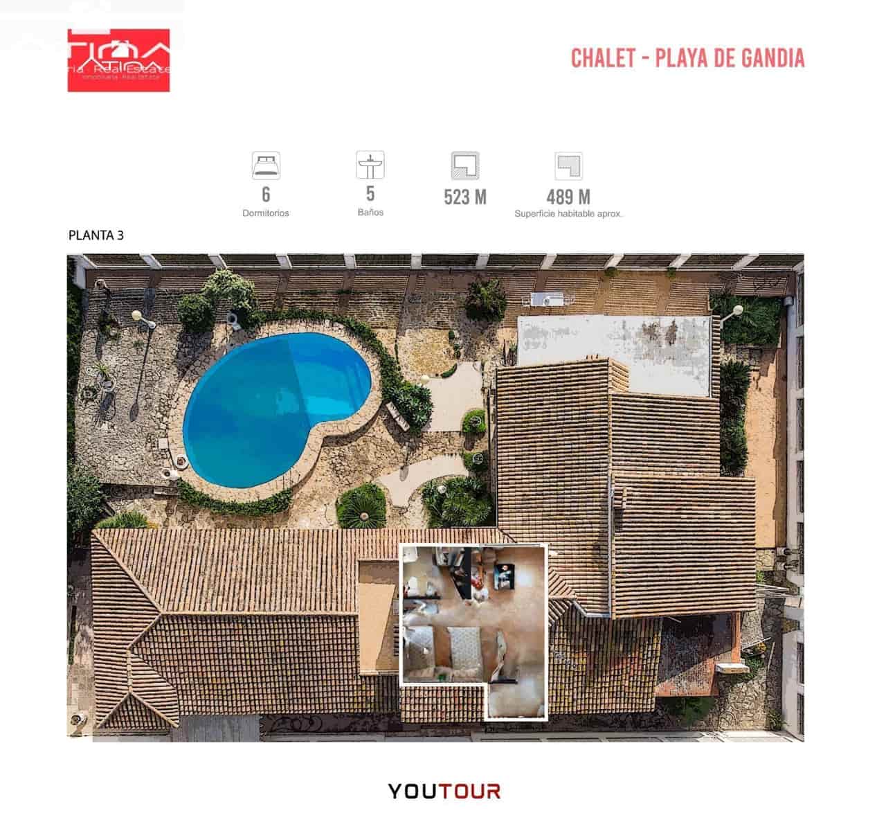 7 soveværelse Villa til salg i Gandia med swimmingpool garage - € 850.000 (Ref: 8682498)