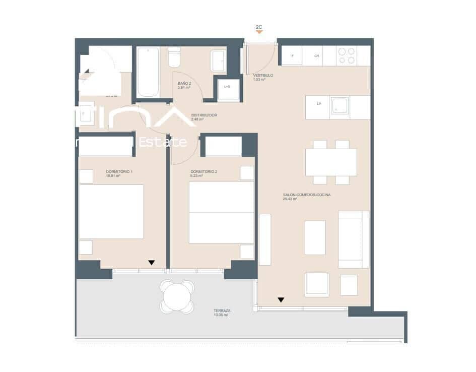 2 chambre Appartement à vendre à Javea / Xabia avec piscine garage - 399 000 € (Ref: 8727992)