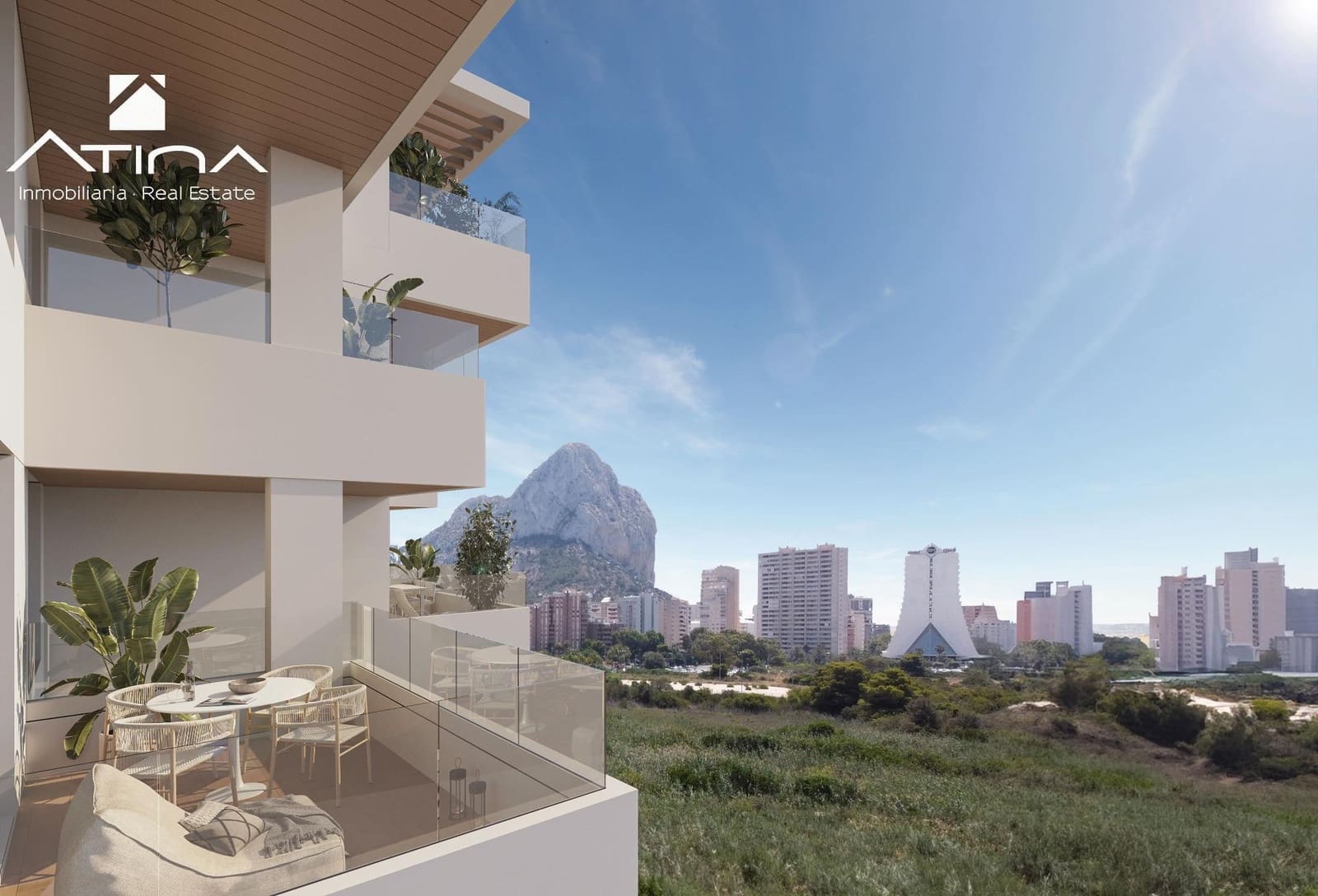 2 quarto Apartamento para venda em Calpe / Calp com piscina garagem - 355 000 € (Ref: 8834581)