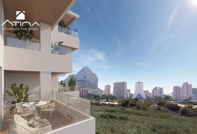 2 makuuhuone Huoneisto myytävänä paikassa Levante - Playa Fossa, Calpe / Calp mukana uima-altaan 
autotalli - 355 000 € (Ref: 8834581)