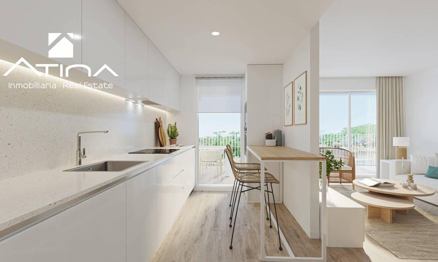 3 makuuhuone Huoneisto myytävänä paikassa Javea / Xabia mukana uima-altaan 
autotalli - 520 000 € (Ref: 8900456)