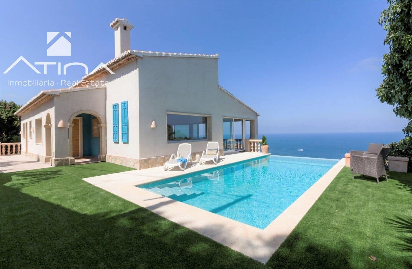 5 makuuhuone Huvila myytävänä paikassa Javea / Xabia mukana uima-altaan 
autotalli - 1 775 000 € (Ref: 8938572)