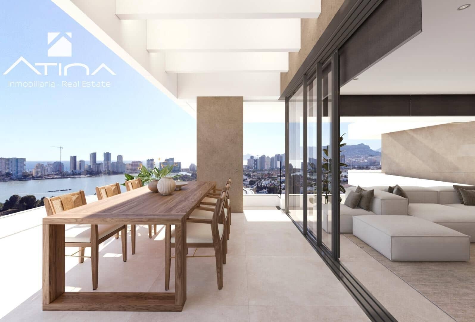 3 soveværelse Lejlighed til salg i Calpe / Calp med swimmingpool garage - € 1.095.000 (Ref: 8950706)