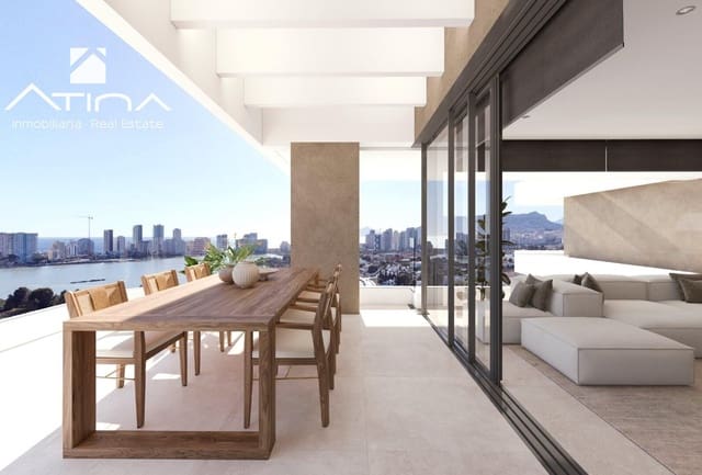 3 quarto Apartamento para venda em Levante - Playa Fossa, Calpe / Calp com piscina garagem - 698 000 € (Ref: 8954228)