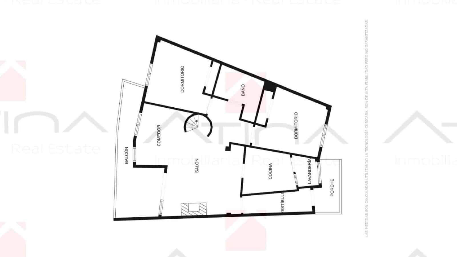 4 sovrum Takvåning till salu i Javea / Xabia med pool - 460 000 € (Ref: 9005323)
