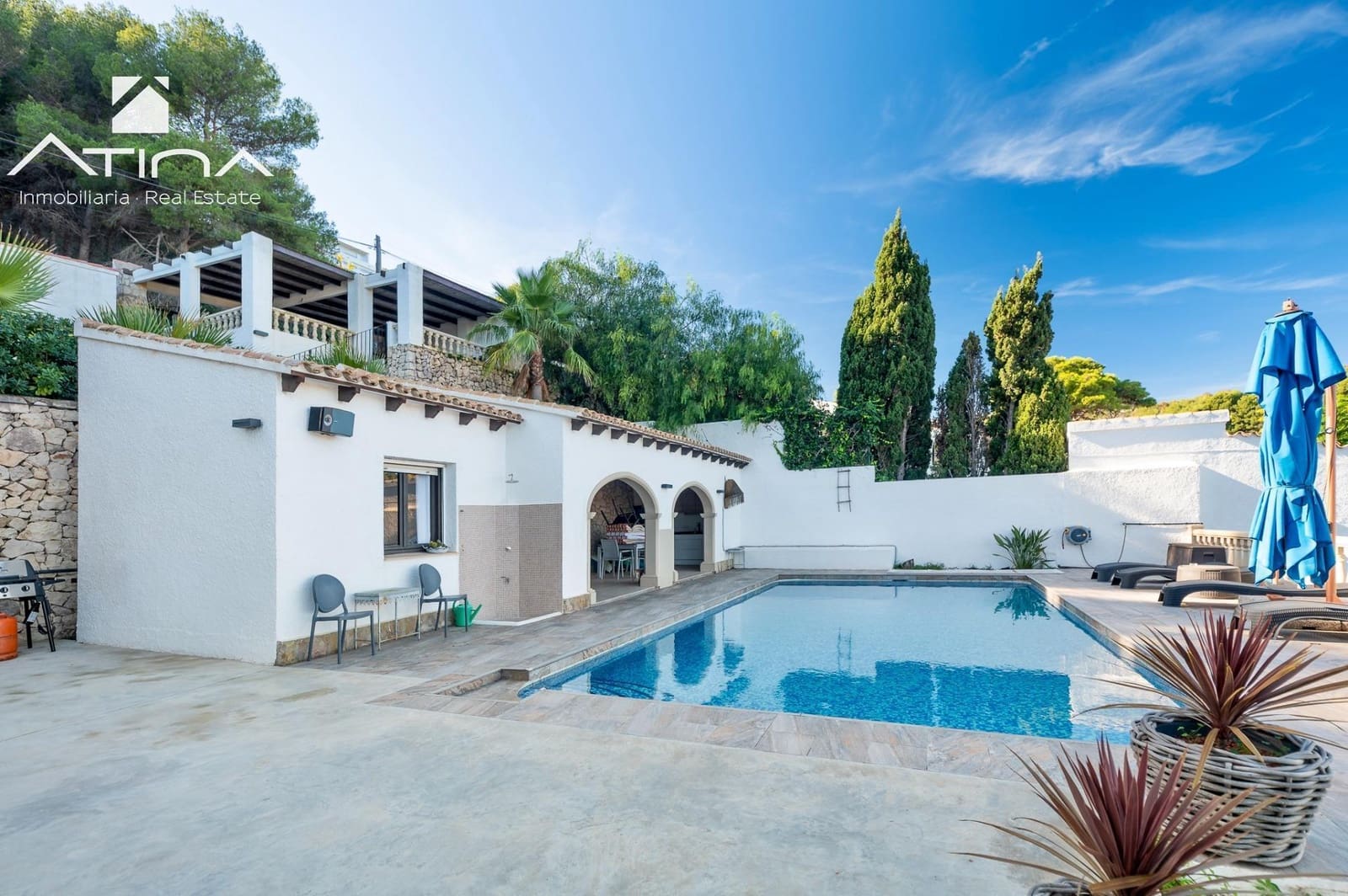 5 sypialnia Willa na sprzedaż w Javea / Xabia z basenem garażem - 1 350 000 € (Ref: 9014534)