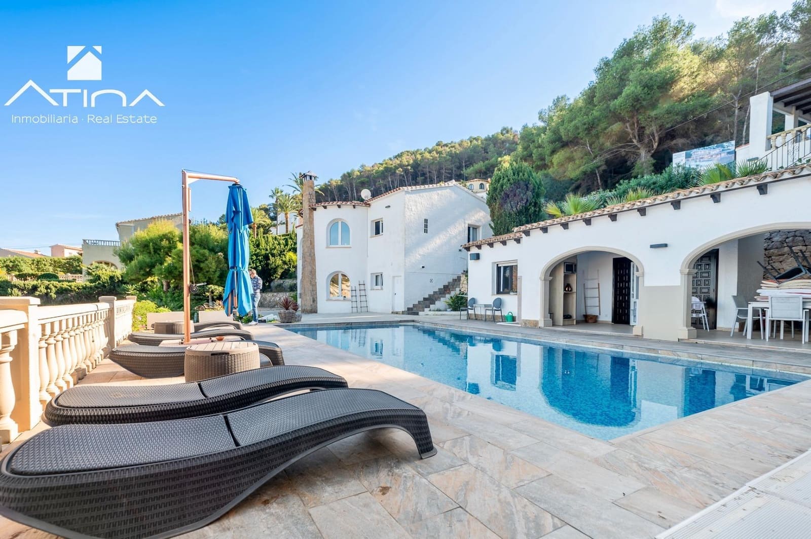 5 sypialnia Willa na sprzedaż w Javea / Xabia z basenem garażem - 1 350 000 € (Ref: 9014534)