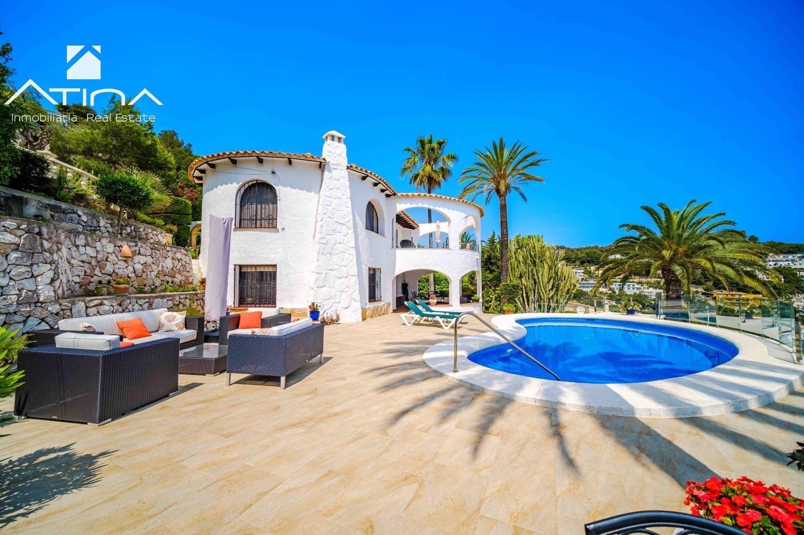 4 sovrum Villa till salu i Javea / Xabia med pool garage - 1 395 000 € (Ref: 9037948)