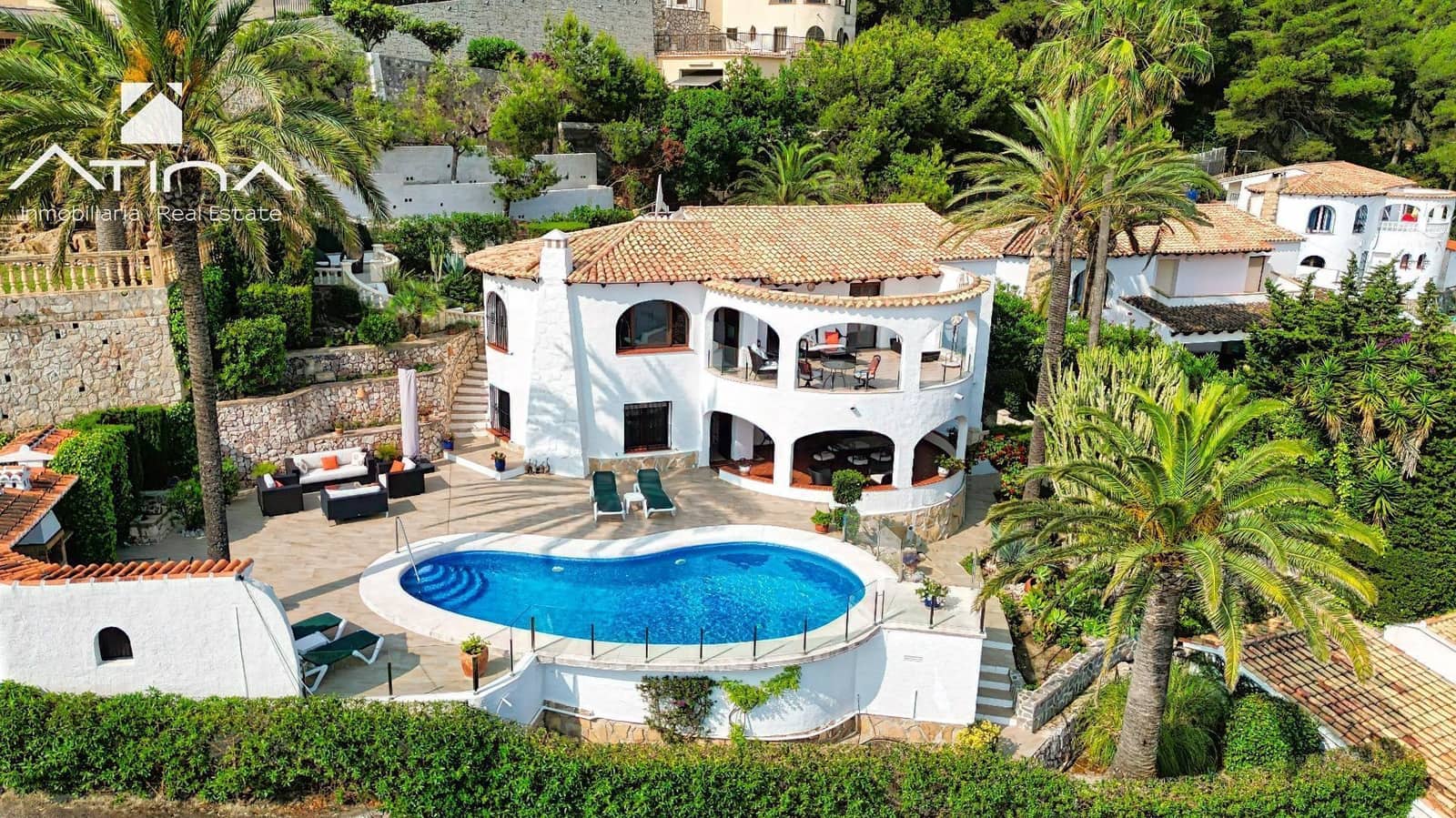 4 sovrum Villa till salu i Javea / Xabia med pool garage - 1 395 000 € (Ref: 9037948)