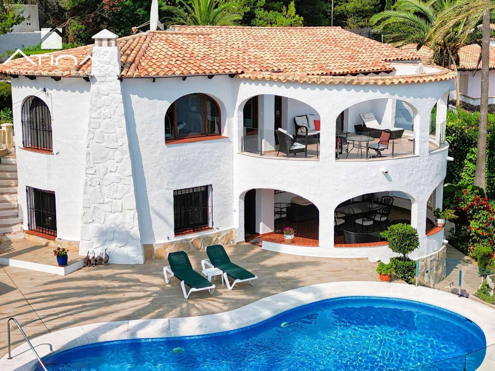 4 sovrum Villa till salu i Javea / Xabia med pool garage - 1 395 000 € (Ref: 9037948)