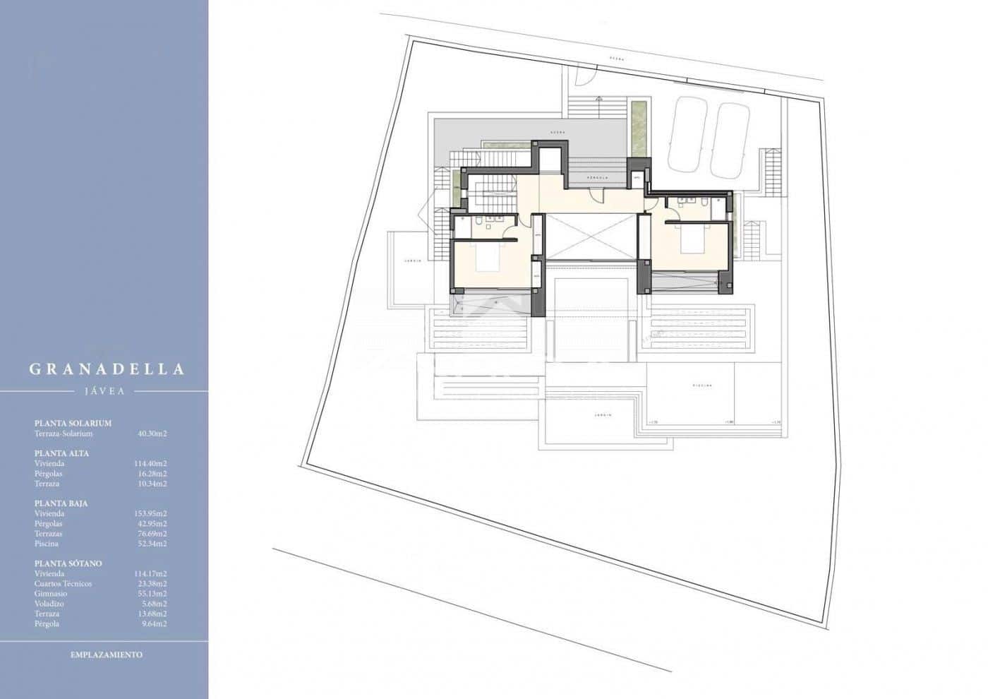 5 makuuhuone Huvila myytävänä paikassa Javea / Xabia mukana uima-altaan 
autotalli - 4 500 000 € (Ref: 9110493)