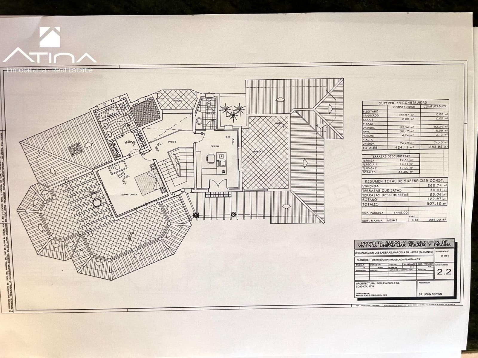 7 quarto Moradia para venda em Javea / Xabia com piscina garagem - 1 500 000 € (Ref: 9112515)