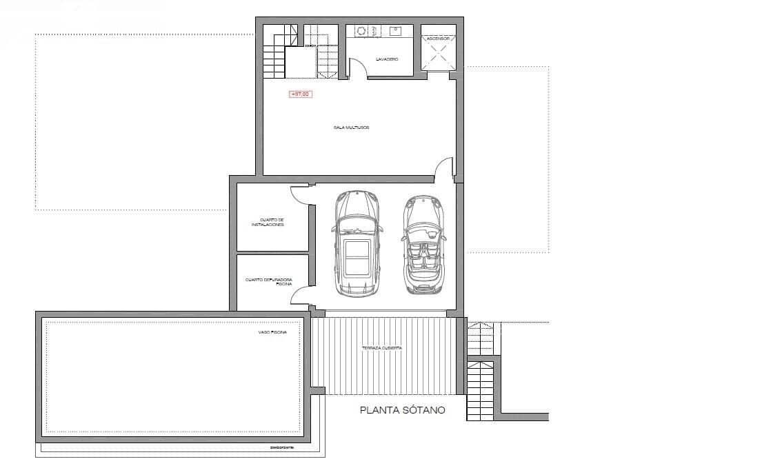 4 makuuhuone Huvila myytävänä paikassa Javea / Xabia mukana uima-altaan 
autotalli - 1 840 000 € (Ref: 9112521)