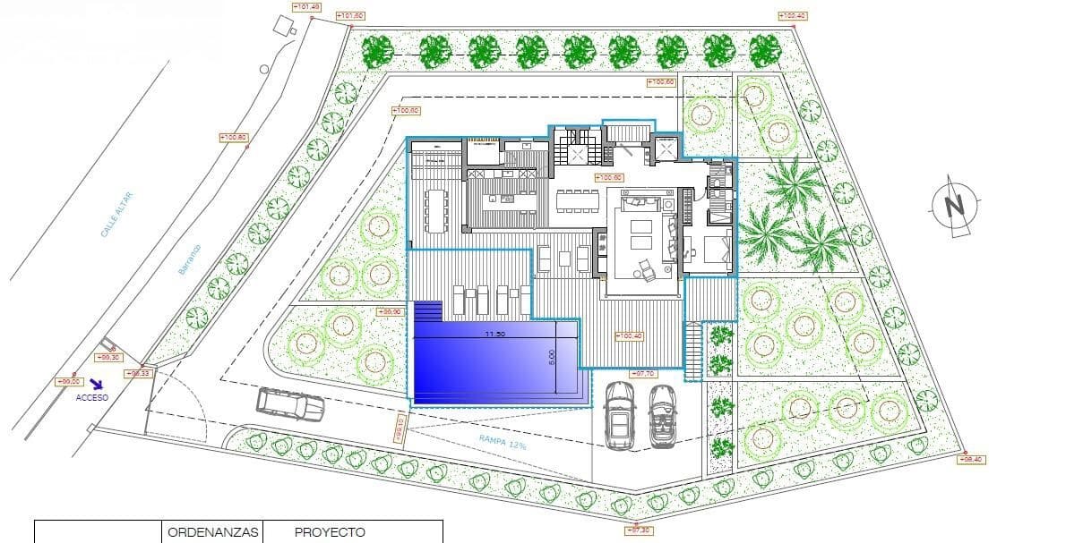 4 makuuhuone Huvila myytävänä paikassa Javea / Xabia mukana uima-altaan 
autotalli - 1 840 000 € (Ref: 9112521)