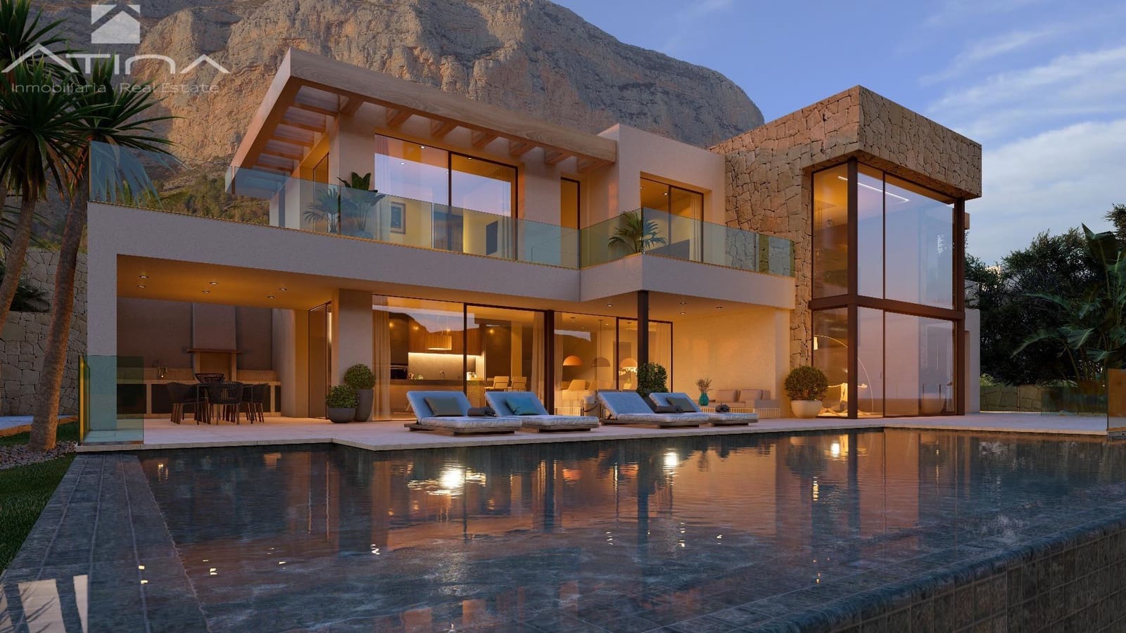 4 makuuhuone Huvila myytävänä paikassa Javea / Xabia mukana uima-altaan 
autotalli - 1 840 000 € (Ref: 9112521)