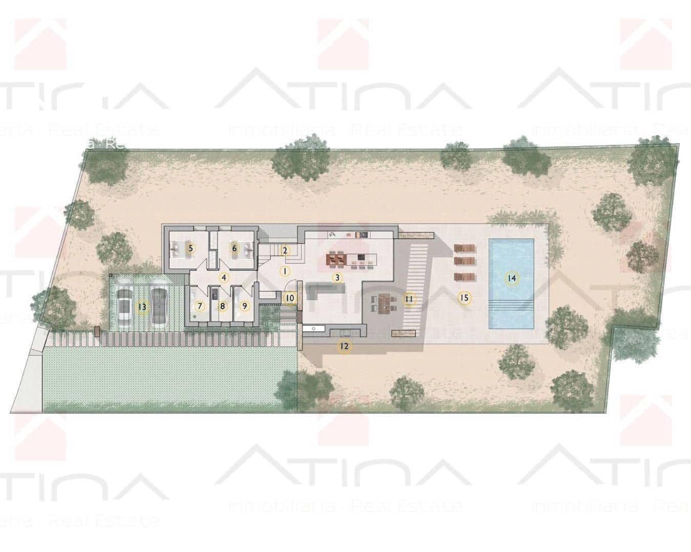 3 soveværelse Villa til salg i Javea / Xabia med swimmingpool garage - € 1.780.000 (Ref: 9192545)