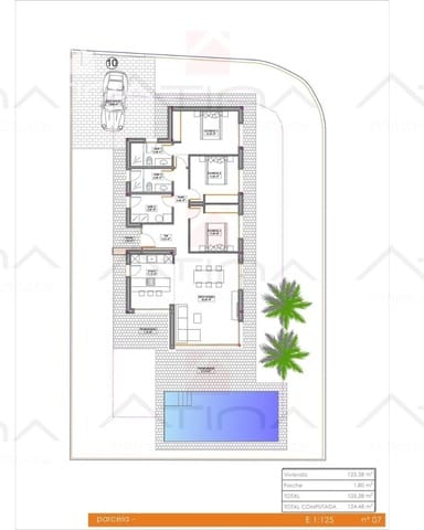 3 bedroom Villa for sale in Els Poblets with pool garage - € 610,000 (Ref: 9197902)