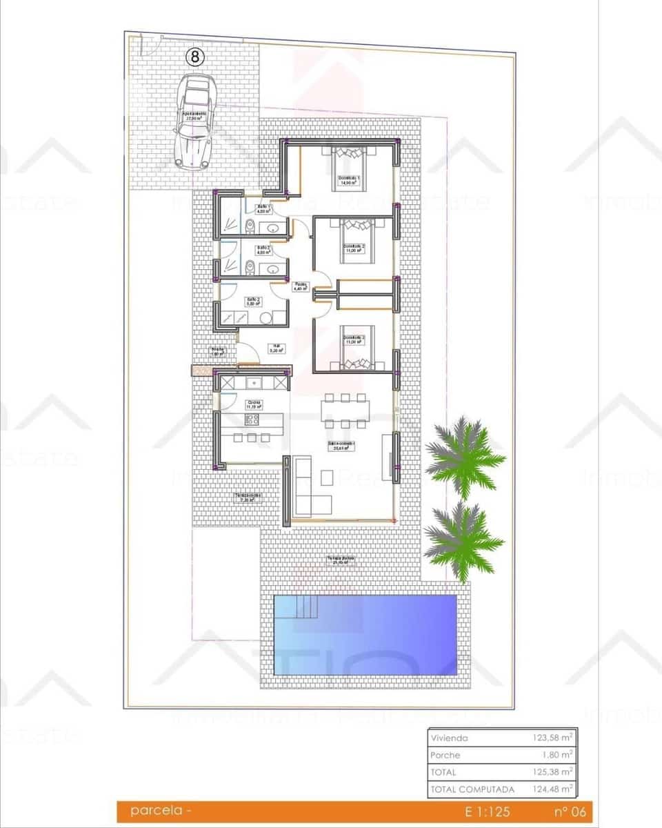 3 soverom Villa til salgs i Els Poblets med svømmebasseng garasje - € 595 000 (Ref: 9197903)
