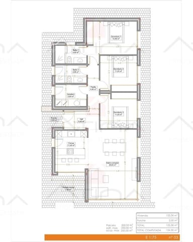 3 chambre Villa/Maison à vendre à Els Poblets avec piscine garage - 595 000 € (Ref: 9197904)