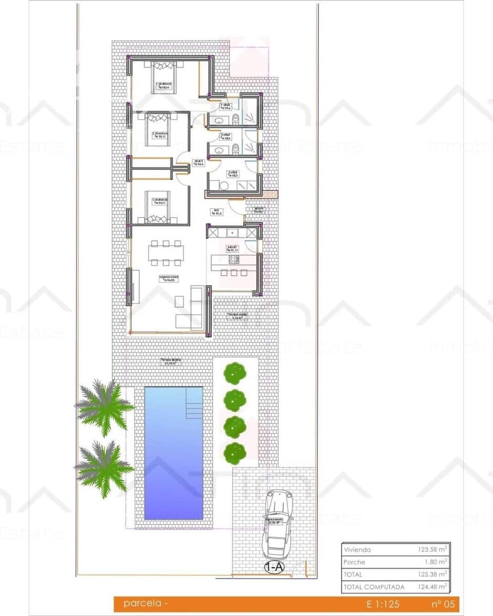 3 sypialnia Willa na sprzedaż w Els Poblets z basenem garażem - 585 000 € (Ref: 9197905)