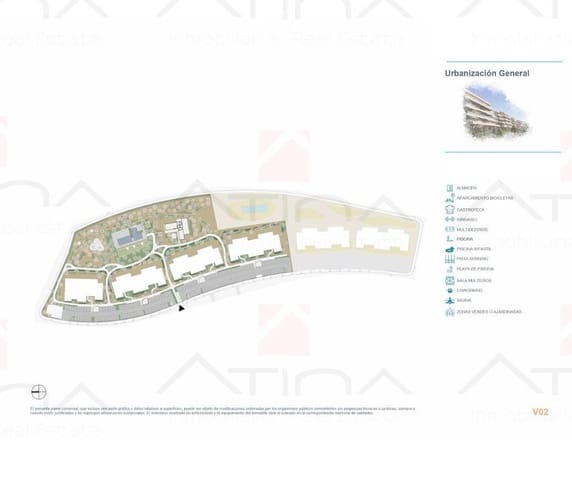 2 quarto Apartamento para venda em El Vergel / Verger com piscina garagem - 295 000 € (Ref: 9217665)