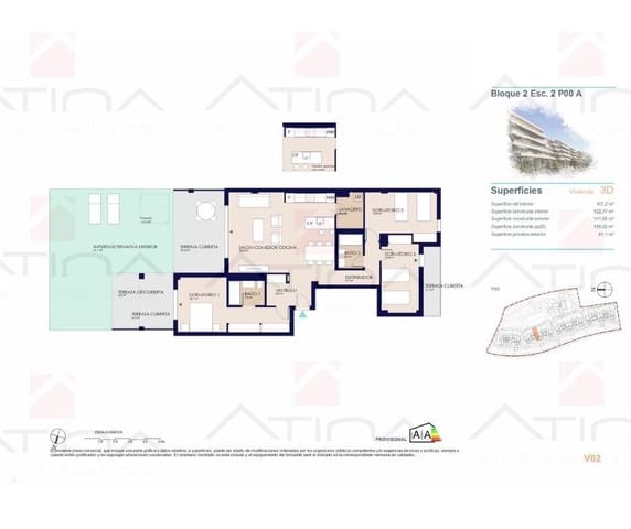 3 chambre Appartement à vendre à El Vergel / Verger avec piscine garage - 491 000 € (Ref: 9220167)
