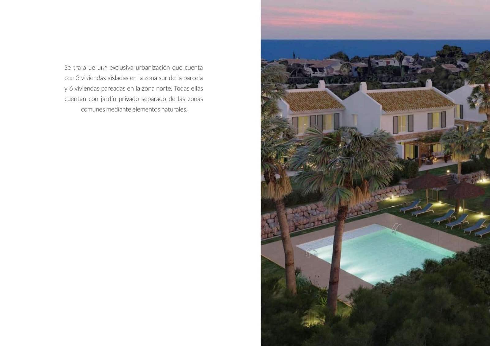 3 soveværelse Rækkehus til salg i Javea / Xabia med swimmingpool garage - € 822.000 (Ref: 9243238)