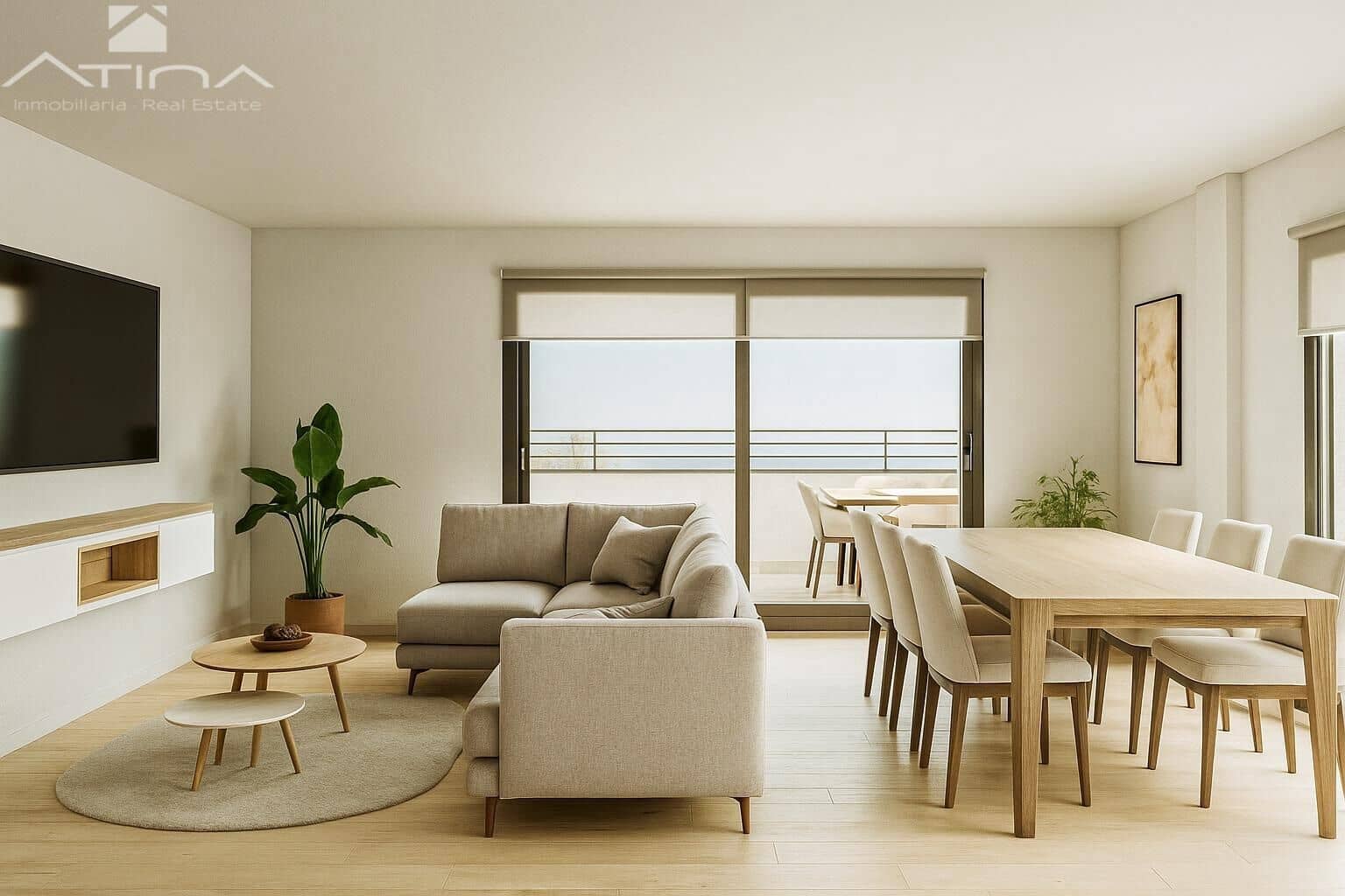 3 soverom Penthouse til salgs i Oliva med svømmebasseng - € 424 350 (Ref: 9321790)