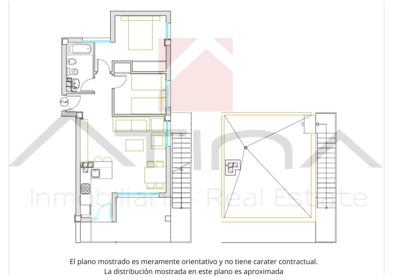 2 quarto Penthouse para venda em Guardamar de la Safor com piscina garagem - 260 000 € (Ref: 9330850)