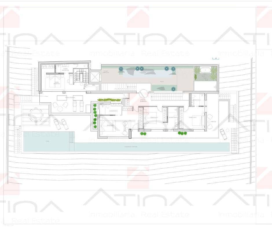 5 chambre Villa/Maison à vendre à Javea / Xabia avec piscine garage - 3 550 000 € (Ref: 9347161)