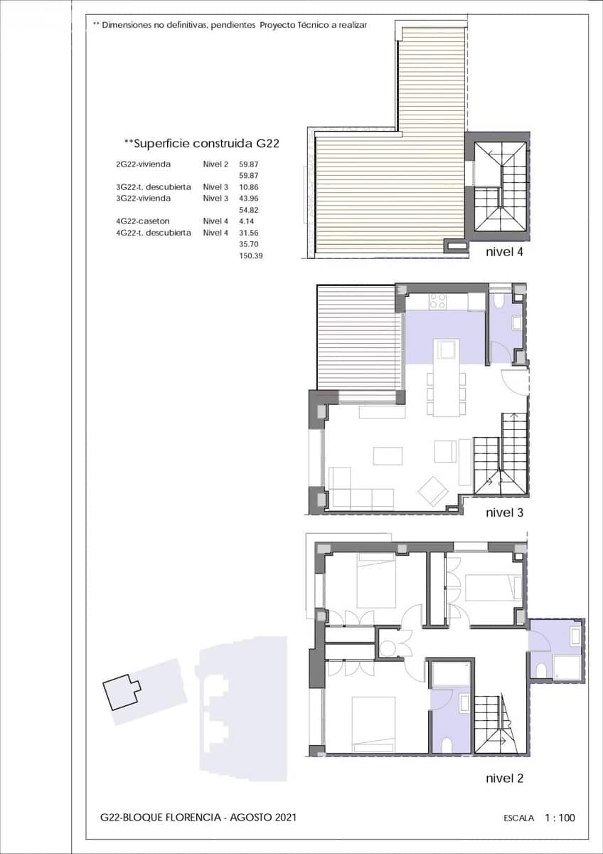 3 bedroom Penthouse for sale in Javea / Xabia with pool - € 1,350,000 (Ref: 9419612)