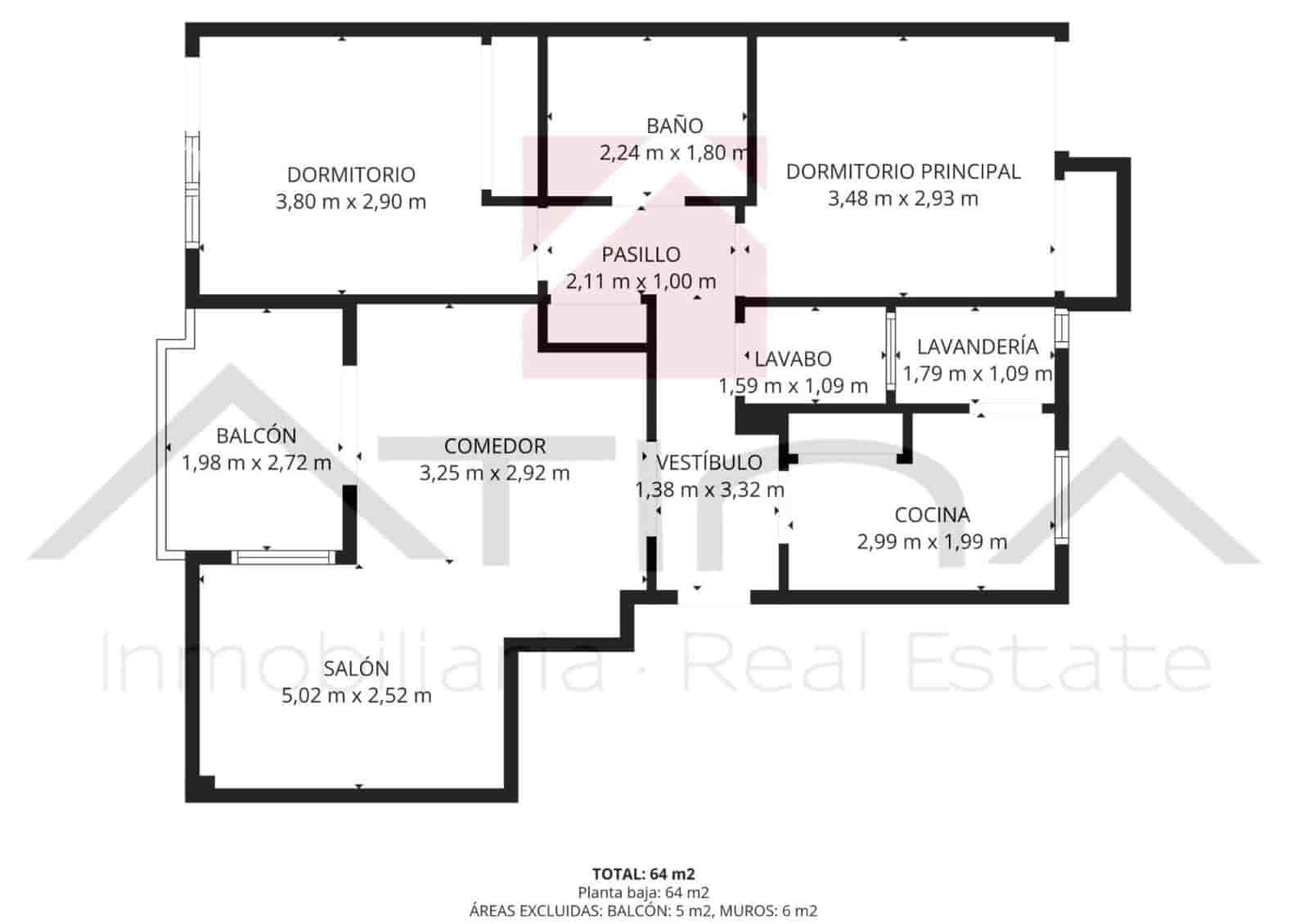 2 soverom Leilighet til salgs i Arenal med svømmebasseng - € 398 000 (Ref: 9702119)