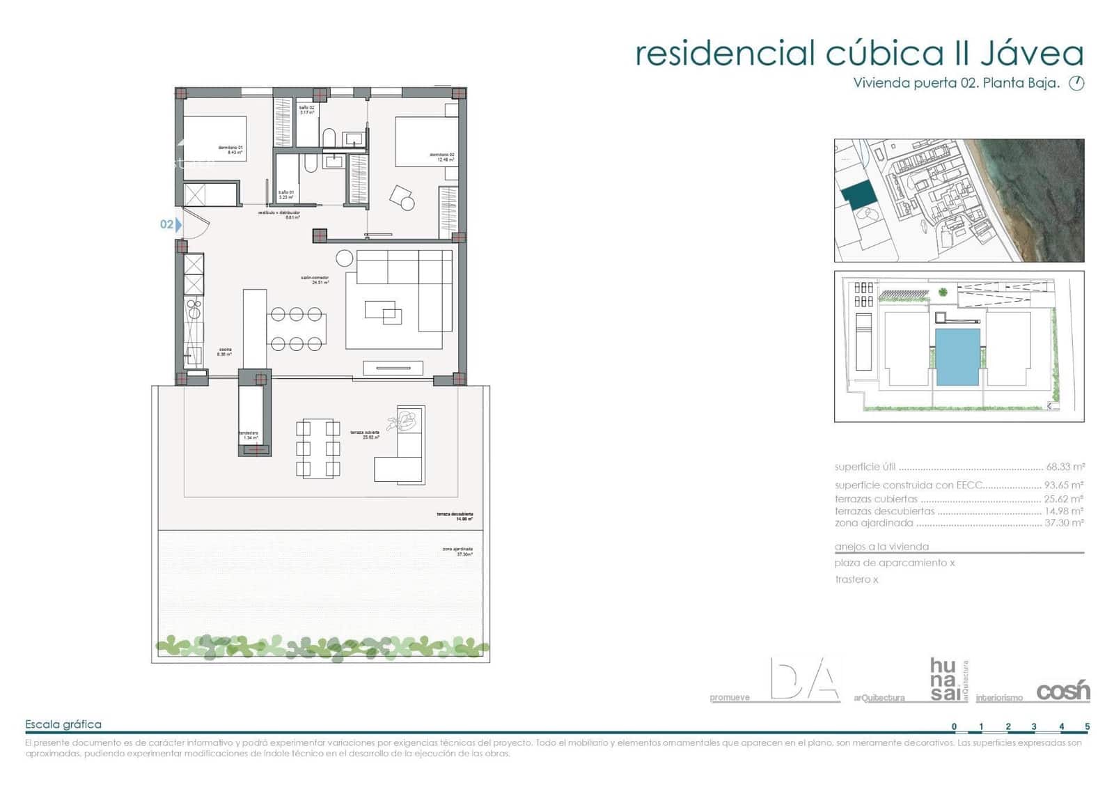 2 sovrum Lägenhet till salu i Javea / Xabia med pool - 610 000 € (Ref: 9735798)